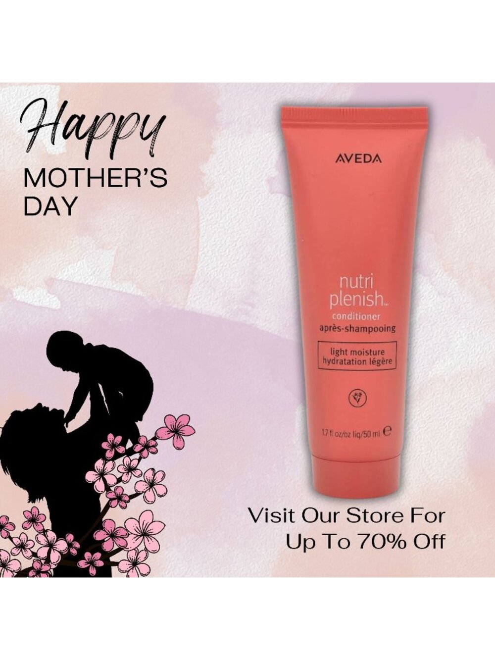 Aveda Nutriplenish Conditioner apres shampooing 1.7 oz Light Moisture